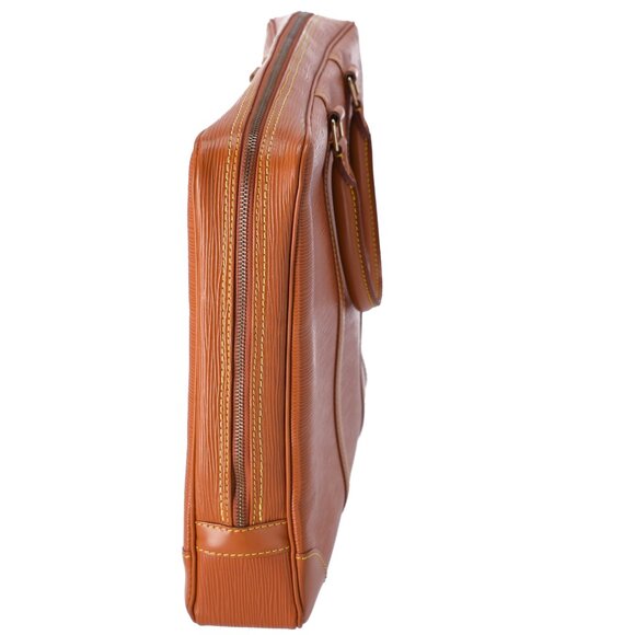 Louis Vuitton Porte Documents Voyage Business Bag M54473 Light Brown Epi - Picture 5 of 11